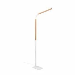Lampes En Bois-Luminaires Trio Lampadaire Trio NORRIS LED Blanc, 1 lumière