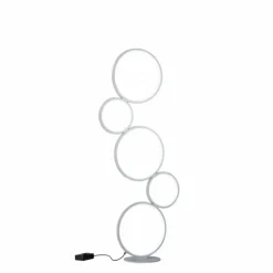 Luminaires Trio Lampadaire Trio Rondo LED Argenté, 1 lumière* Éclairage Led