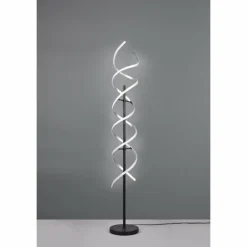 Luminaires Trio Lampadaire Trio Sequence LED Aluminium, Noir, 1 lumière* Éclairage Led