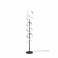 Luminaires Trio Lampadaire Trio Sequence LED Aluminium, Noir, 1 lumière* Éclairage Led