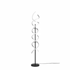 Luminaires Trio Lampadaire Trio Sequence LED Aluminium, Noir, 1 lumière* Éclairage Led