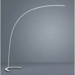 Luminaires Scandinaves-Luminaires Trio Lampadaire Trio SHANGHAI LED Blanc, 1 lumière