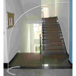 Luminaires Scandinaves-Luminaires Trio Lampadaire Trio SHANGHAI LED Blanc, 1 lumière