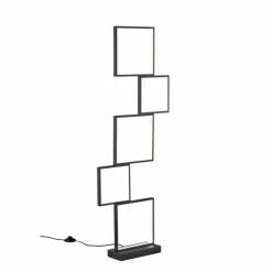 Luminaires Trio Lampadaire Trio Sorrento LED Noir, 1 lumière* Lampadaires Et Lampes Sur Pied