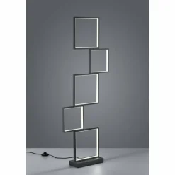 Luminaires Trio Lampadaire Trio Sorrento LED Noir, 1 lumière* Lampadaires Et Lampes Sur Pied