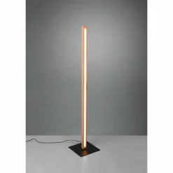 Lampes En Bois-Luminaires Trio Lampadaire Trio-Leuchten Bellari LED Bois clair, 1 lumière
