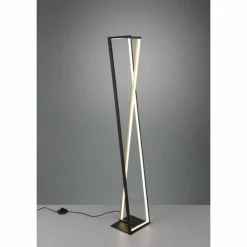 Luminaires Trio Lampadaire Trio-Leuchten Edge LED Noir, 1 lumière* Éclairage Led