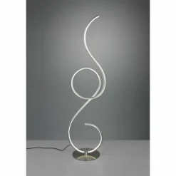 Luminaires Trio Lampadaire Trio-Leuchten Jive LED Nickel mat, 1 lumière* Éclairage Led