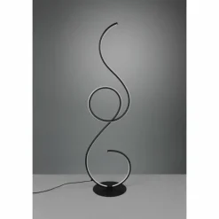 Luminaires Trio Lampadaire Trio-Leuchten Jive LED Noir, 1 lumière* Éclairage Led