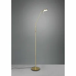 Luminaires Trio Lampadaire Trio-Leuchten Monza LED Laiton, 1 lumière* Éclairage Led