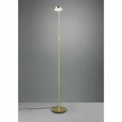 Luminaires Trio Lampadaire Trio-Leuchten Monza LED Laiton, 1 lumière* Éclairage Led