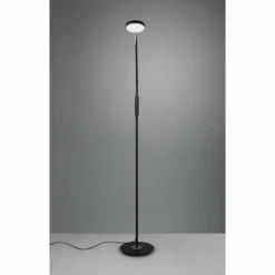 Luminaires Trio Lampadaire Trio-Leuchten Monza LED Noir, 1 lumière* Éclairage Led
