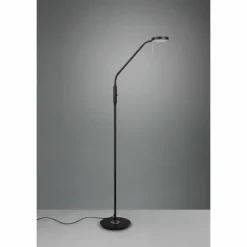 Luminaires Trio Lampadaire Trio-Leuchten Monza LED Noir, 1 lumière* Éclairage Led