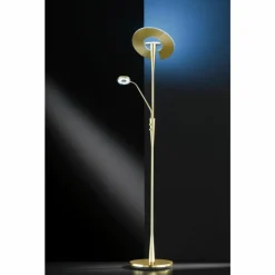 Luminaires Trio Lampadaire Trio-Leuchten Quebec LED Laiton, 2 lumières* Éclairage Led