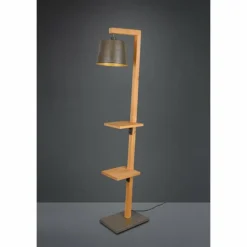 Lampes Vintages & Rétros-Luminaires Trio Lampadaire Trio-Leuchten Rodrigo Brun, 1 lumière