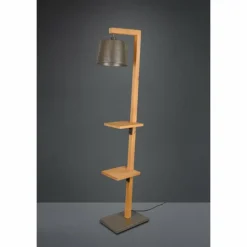 Lampes Vintages & Rétros-Luminaires Trio Lampadaire Trio-Leuchten Rodrigo Brun, 1 lumière