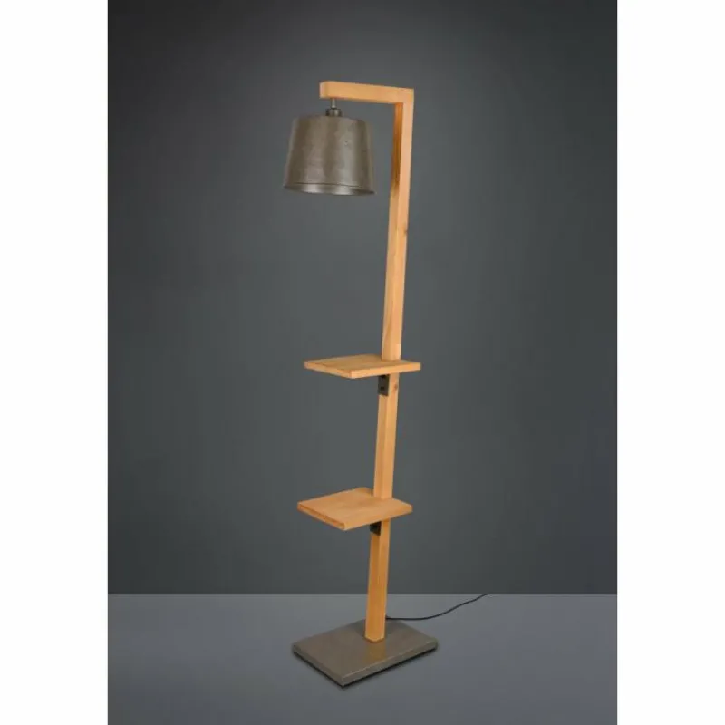 Lampes Vintages & Rétros-Luminaires Trio Lampadaire Trio-Leuchten Rodrigo Brun, 1 lumière