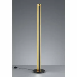 Luminaires Trio Lampadaire Trio-Leuchten Texel LED Noir, 1 lumière* Lampadaires Et Lampes Sur Pied