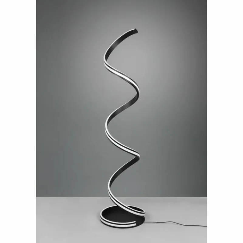 Luminaires Trio Lampadaire Trio-Leuchten Yara LED Noir, 1 lumière* Éclairage Led