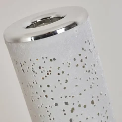 Lampes En Tissu-hofstein Lampadaire Tumba LED Blanc, 1 lumière, Télécommandes, Changeur de couleurs