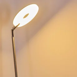 hofstein Lampadaire Umag LED Acier inoxydable, 1 lumière