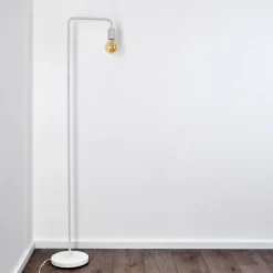 hofstein Lampadaire Valocolla Blanc, 1 lumière* Lampadaires Et Lampes Sur Pied