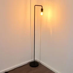 hofstein Lampadaire Valocolla Noir, 1 lumière