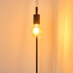 hofstein Lampadaire Valocolla Noir, 1 lumière