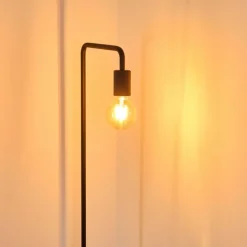 hofstein Lampadaire Valocolla Noir, 1 lumière