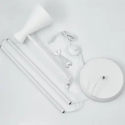 Luminaires Scandinaves-hofstein Lampadaire Vijes Blanc, 1 lumière