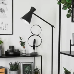 Luminaires Scandinaves-hofstein Lampadaire Vijes Noir, 1 lumière