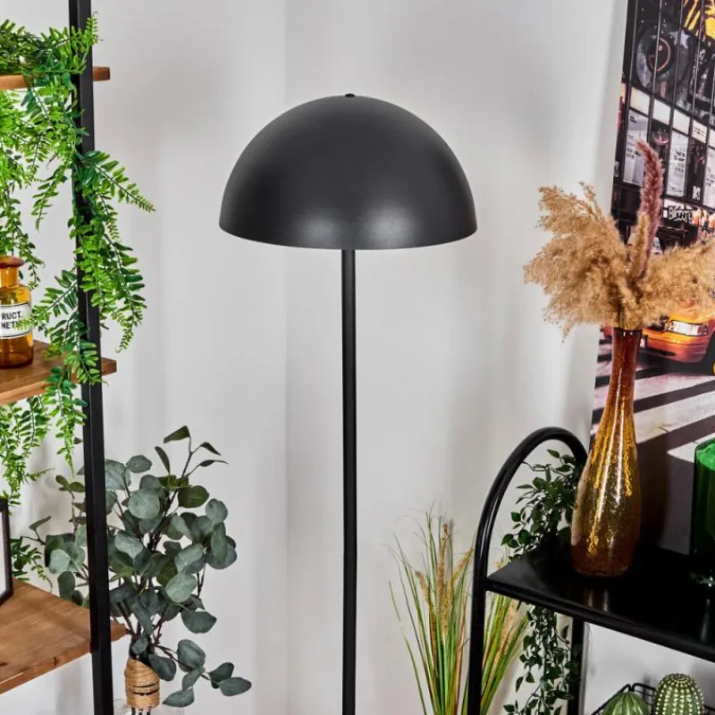 Lampes Dorées-hofstein Lampadaire Vivian Noir, 1 lumière