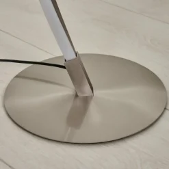 hofstein Lampadaire Wellington LED Acier inoxydable, 2 lumières