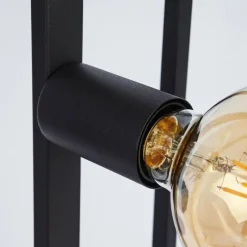 Lampes Vintages & Rétros-hofstein Lampadaire Wick Noir, 5 lumières