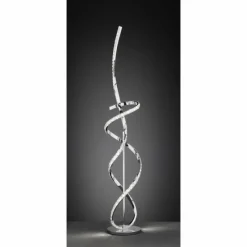 Luminaires Wofi Lampadaire Wofi ABRO LED Chrome, 1 lumière* Éclairage Led