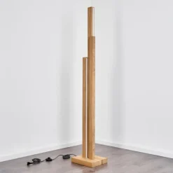 Luminaires Scandinaves-hofstein Lampadaire Yofre LED Écru, 3 lumières