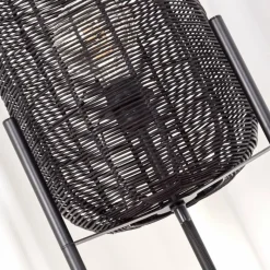 Luminaires Scandinaves-hofstein Lampadaire Zaracure Noir, 1 lumière