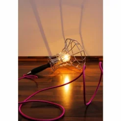 Luminaires Zava Luce Lampadaire Zavaluce Lady Cage Chrome, 1 lumière* Lampadaires Et Lampes Sur Pied