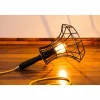 Luminaires Zava Luce Lampadaire Zavaluce Lady Cage Noir, 1 lumière* Lampadaires Et Lampes Sur Pied