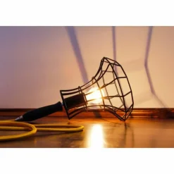 Luminaires Zava Luce Lampadaire Zavaluce Lady Cage Noir, 1 lumière* Lampadaires Et Lampes Sur Pied