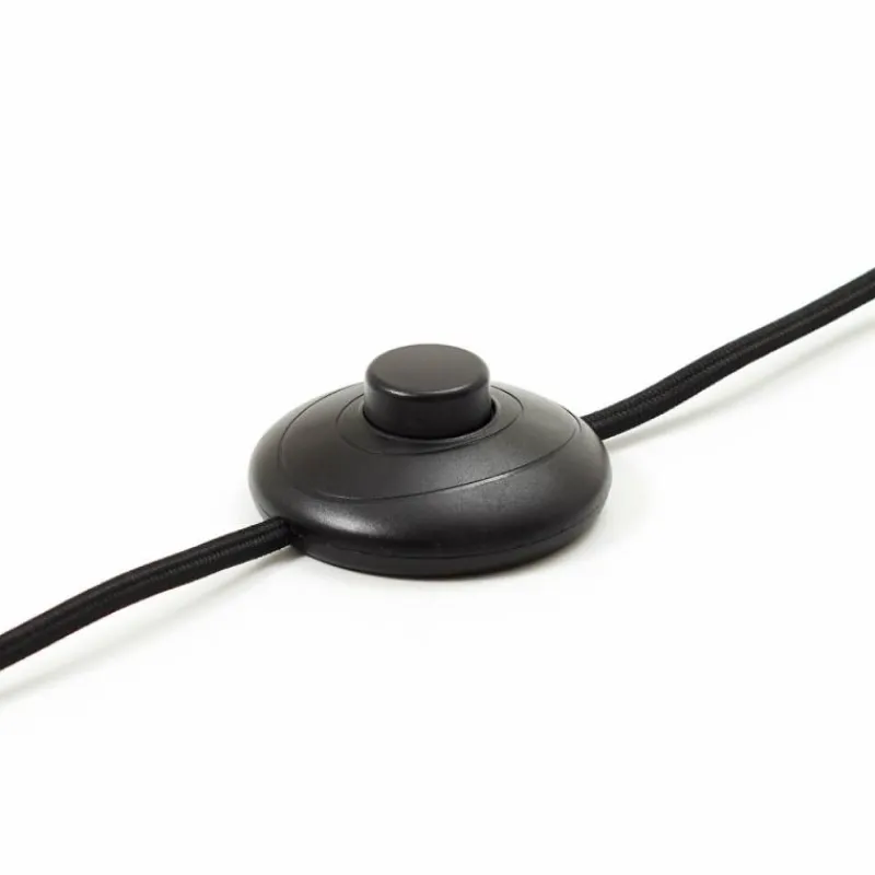 Luminaires Rustiques-Luminaires Brilliant Lampadaires Brilliant WOODROW Bois foncé, Noir, 1 lumière