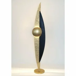 Lampes Dorées-Luminaires Holländer Lampadaires Holländer LA PRESA LED Brun, Or, Noir, 4 lumières