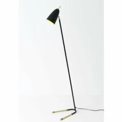 Lampes Dorées-Luminaires Holländer Lampadaires Holländer OBELISCO Or, Noir, 1 lumière