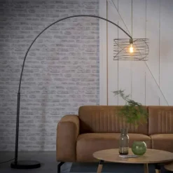 Lampes Industrielles-hofstein Lampe à arc Laghalerveen Anthracite, 1 lumière