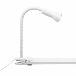 Luminaires Brilliant Lampe à clip Brilliant Flex Blanc, 1 lumière* Lampes À Poser