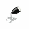 Luminaires Brilliant Lampe à clip Brilliant Leo Noir, 1 lumière* Lampes À Poser