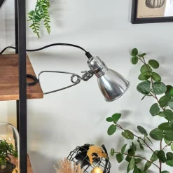 Lampes Industrielles-hofstein lampe â clipper Brienz Chrome, 1 lumière