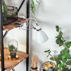 Lampes Industrielles-hofstein lampe â clipper Brienz Chrome, 1 lumière