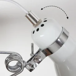 Lampes Industrielles-hofstein lampe â clipper Brienz Chrome, 1 lumière