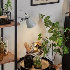 Lampes Industrielles-hofstein lampe â clipper Brienz Chrome, 1 lumière